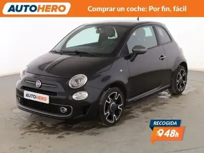 Usado Fiat 500 S 70 CV (51 kW) 2018 Negro Utilitario