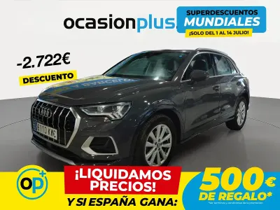 Usado Audi Q3 Advanced Plus 150 CV (110 kW) 2019 Gris SUV