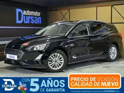Usado Ford Focus Titanium 120 CV (88 kW) 2020 Negro Utilitario