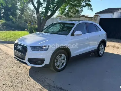 Usado Audi Q3 Ambition 140 CV (102 kW) 2014 Blanco SUV