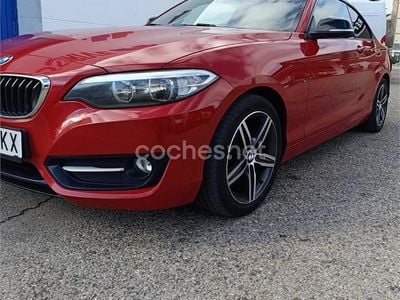 Usado BMW 220 Sport Line 184 CV (135 kW) 2014 Rojo Coupe