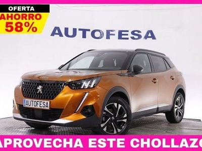 Usado Peugeot 2008 GT 130 CV (95 kW) 2021 Naranja SUV