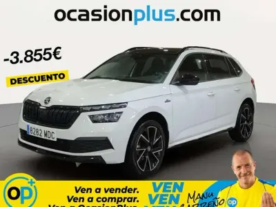 Usado Skoda Kamiq Monte Carlo 150 CV (110 kW) 2022 Blanco SUV