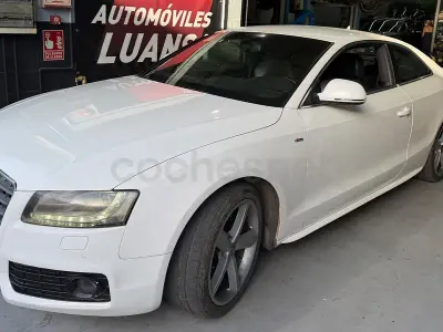 Usado Audi A5 170 CV (125 kW) 2008 Blanco Coupe