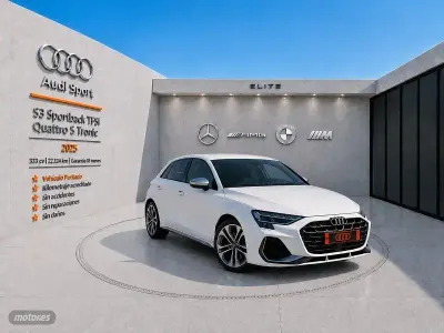 Usado Audi S3 333 CV (244 kW) 2025 Blanco Berlina