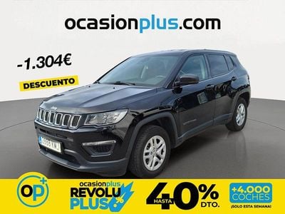 Usado Jeep Compass Sport 120 CV (88 kW) 2018 Negro SUV