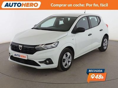 Blanco Usado 2021 Dacia Sandero Essentiel Utilitario | 10.099 € (Precio justo)