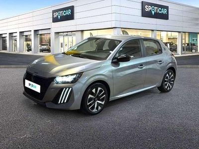 Usado Peugeot 208 Active 102 CV (75 kW) 2024 Gris Utilitario