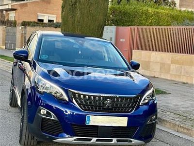Usado Peugeot 3008 Allure 130 CV (95 kW) 2019 Azul SUV