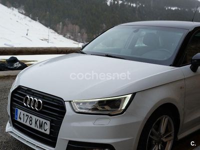 Brugt Audi A1 Sportback S-Line 95 HK (69 kW) 2018 Hvid Hatchback