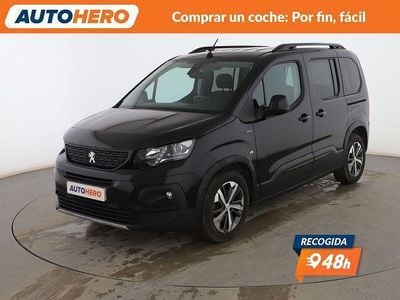 Negro Usado 2019 Peugeot Rifter GT-line Monovolumen | 18.699 € (Precio justo)