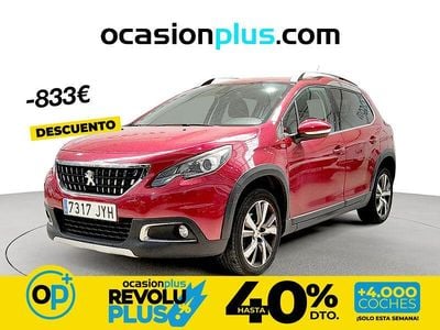 Usado Peugeot 2008 Allure 120 CV (88 kW) 2017 Rojo SUV