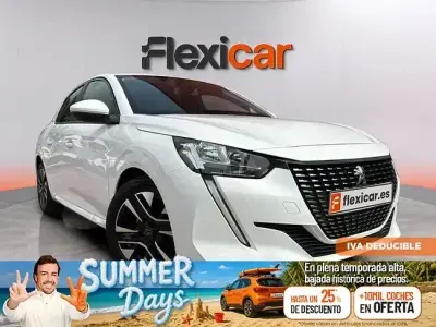 Usado Peugeot 208 Active 75 CV (55 kW) 2020 Blanco Utilitario