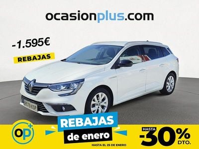 Blanco Usado 2018 Renault Mégane GrandTour LIMITED Familiar | 13.150 € (Precio justo)