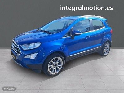 Usado Ford Ecosport Trend 100 CV (73 kW) 2018 Azul SUV