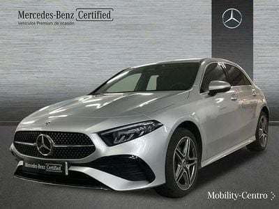 Plateado Usado 2024 Mercedes A250 AMG line Berlina | 36.900 € (Precio justo)