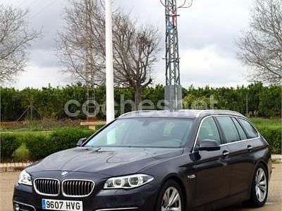 Usado BMW 520 Luxury Line 190 CV (139 kW) 2014 Negro Familiar