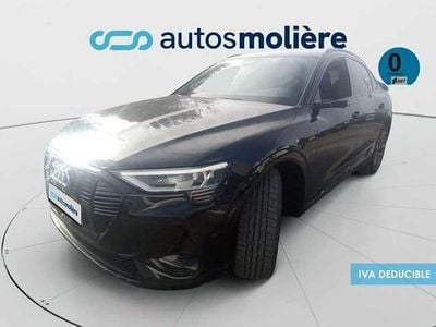Usado Audi e-tron 300 kW (408 CV) 2020 Negro SUV