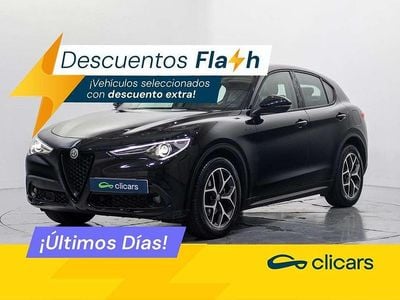 Usado Alfa Romeo Stelvio Sprint 190 CV (139 kW) 2021 Negro SUV