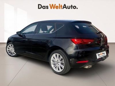 Usado Seat Leon XCELLENCE 150 CV (110 kW) 2020 Negro