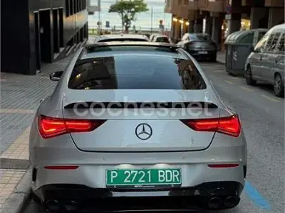 Usado Mercedes CLA200 163 CV (119 kW) 2020 Gris / plata Coupe