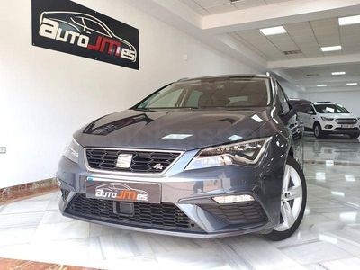 Usado Seat Leon FR 150 CV (110 kW) 2019 Gris / plata Familiar