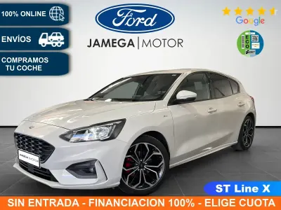 Usado Ford Focus ST-Line X 125 HP (91 kW) 2021 Branco Sedan