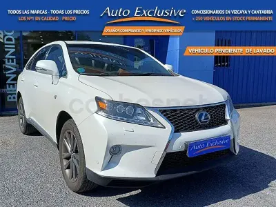 Usado Lexus RX450h Sport Line 299 CV (219 kW) 2013 Blanco SUV