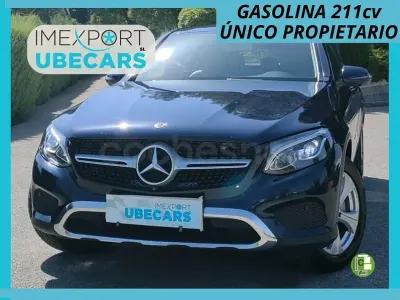 Usado Mercedes GLC250 211 CV (155 kW) 2018 Azul SUV