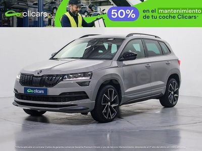 Usado Skoda Karoq SportLine 150 CV (110 kW) 2021 Gris / plata SUV