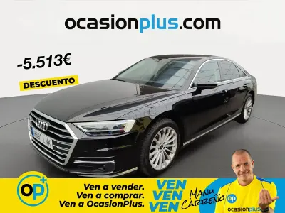 Usado Audi A8 286 CV (210 kW) 2021 Negro Berlina