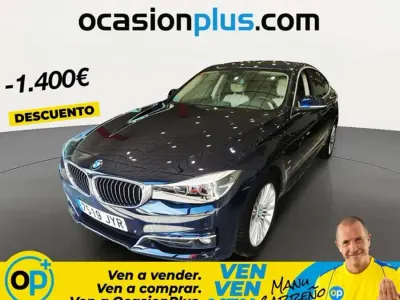Usado BMW 318 Gran Turismo 150 CV (110 kW) 2017 Azul Berlina