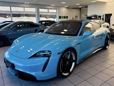 Käytetty Porsche Taycan Turbo S 559 kW (761 HP) 2020 Sininen Sedan