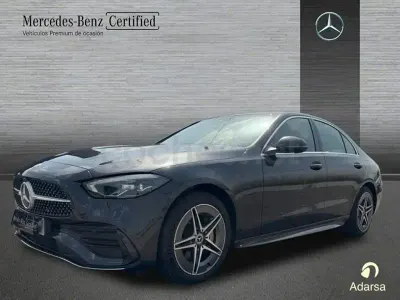 Usado Mercedes C300e AMG line 313 CV (230 kW) 2024 Gris / plata Berlina