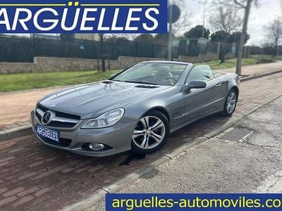 Usado Mercedes SL350 315 CV (231 kW) 2009 Gris / plata Descapotable