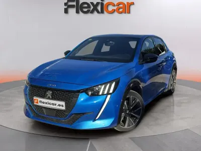 Usado Peugeot 208 GT-line 101 CV (74 kW) 2020 Azul Utilitario