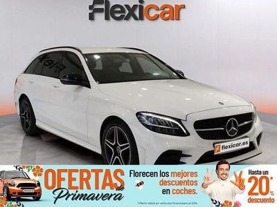 Usado Mercedes C200 160 CV (117 kW) 2019 Blanco Familiar