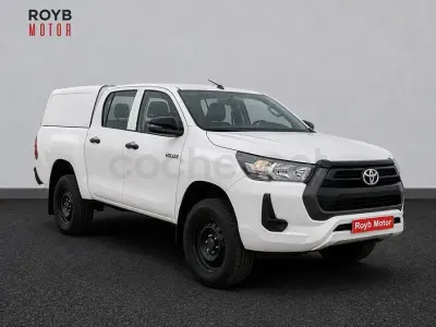 Usado Toyota HiLux 150 CV (110 kW) 2021 Blanco Pickup/Camioneta