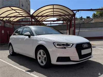 Usado Audi A3 116 CV (85 kW) 2020 Blanco Berlina