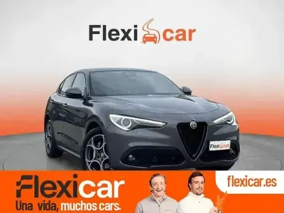 Usado Alfa Romeo Stelvio Sprint 160 CV (117 kW) 2022 Gris SUV