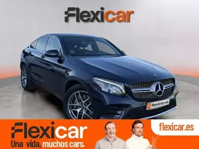 Usado Mercedes GLC220 170 CV (125 kW) 2018 Azul SUV
