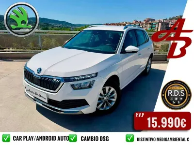 Usado Skoda Kamiq Ambition 110 CV (80 kW) 2021 Blanco SUV