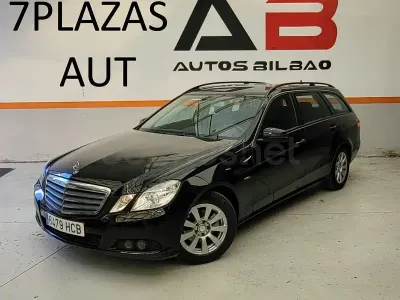 Usado Mercedes E220 Avantgarde 170 CV (125 kW) 2011 Negro Familiar
