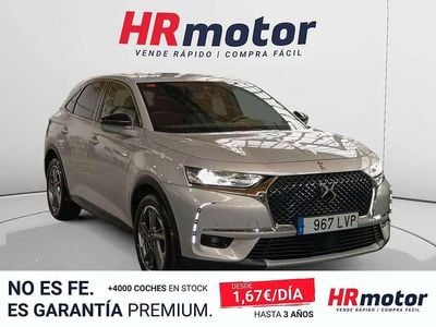 Usado DS Automobiles DS7 Crossback So Chic 182 CV (133 kW) 2021 Gris SUV