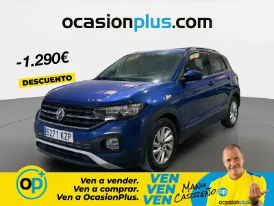 Usado VW T-Cross Advance 95 CV (69 kW) 2019 Azul SUV