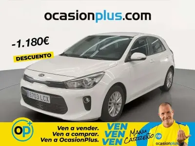 Usado Kia Rio 101 CV (74 kW) 2019 Blanco Utilitario
