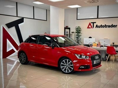 Usado Audi A1 Attraction 90 CV (66 kW) 2015 Rojo Berlina