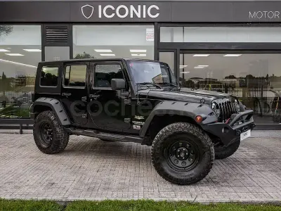 Usado Jeep Wrangler Rubicon 200 CV (147 kW) 2008 Negro SUV