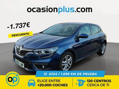 Usado Renault Mégane IV Intens 130 CV (95 kW) 2016 Azul Berlina