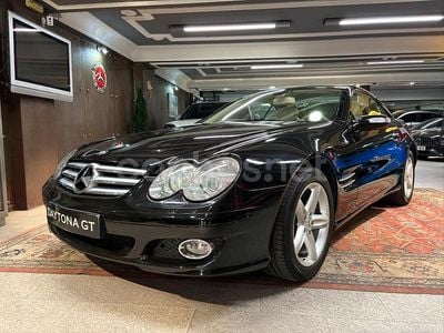 Usado Mercedes SL350 272 CV (200 kW) 2006 Negro Descapotable